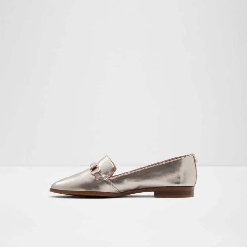 Other-Silver Applegum Women's Slip On Flat Heel Aldo Fashion