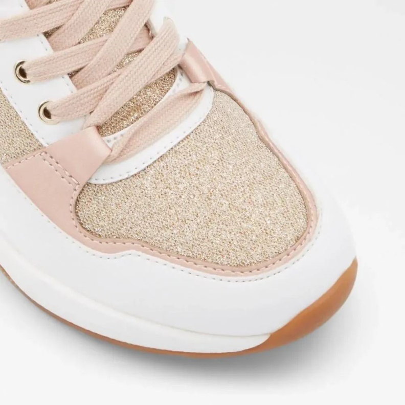 Aldo Fashion Asilahan Women's Wedge Sneaker Rose-Gold