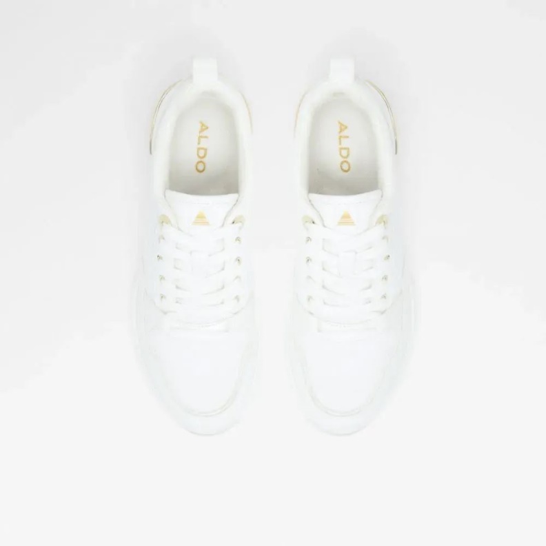 Asilahan Women's Wedge Sneaker Fashion White Aldo