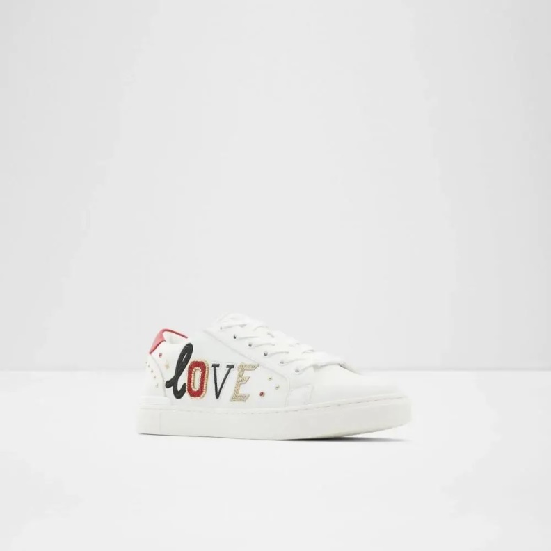 Astendacia Women's Low Top Sneaker Fashion Aldo Red