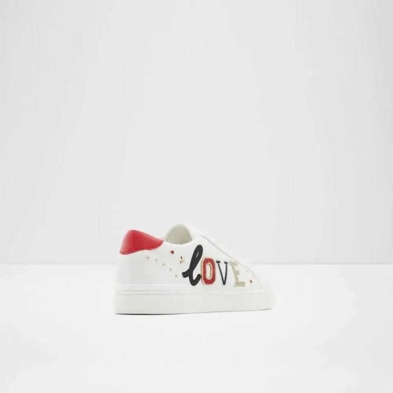 Astendacia Women's Low Top Sneaker Fashion Aldo Red