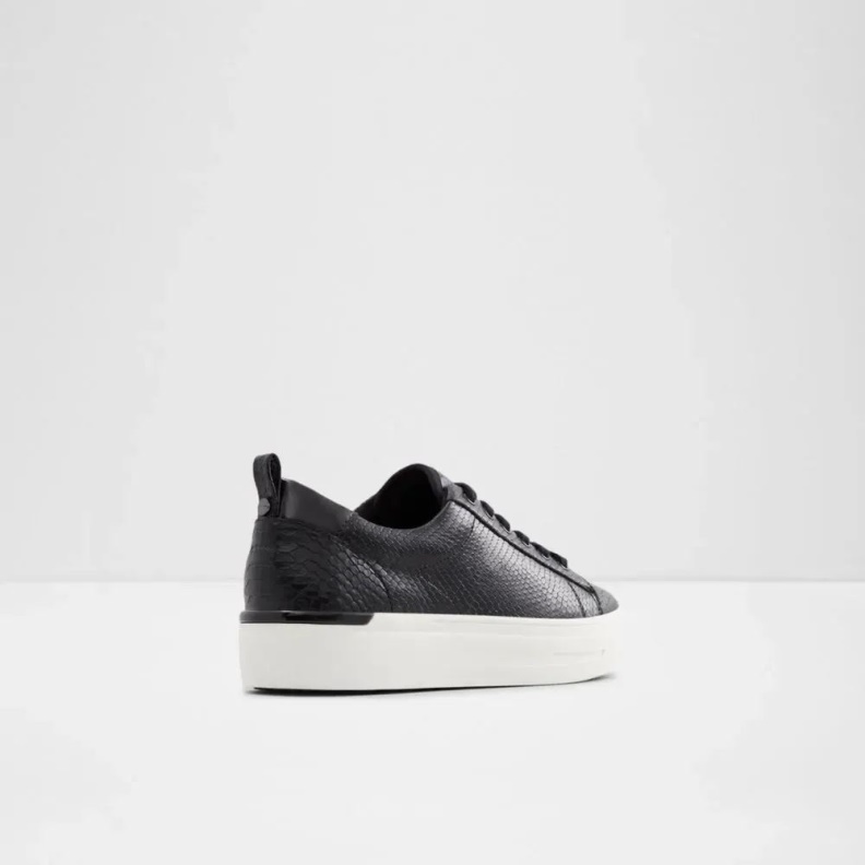 Black Aldo Fashion Astalewen Women's Lace-Up Sneaker