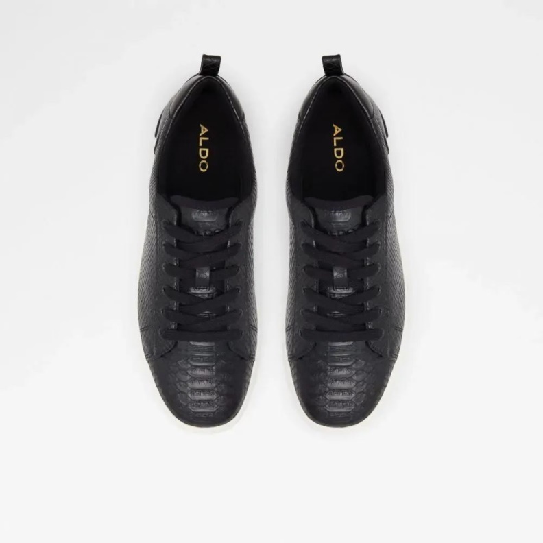 Black Aldo Fashion Astalewen Women's Lace-Up Sneaker