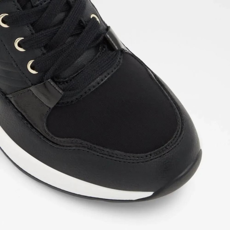 Black Asilahan Women's Wedge Sneaker Fashion Aldo