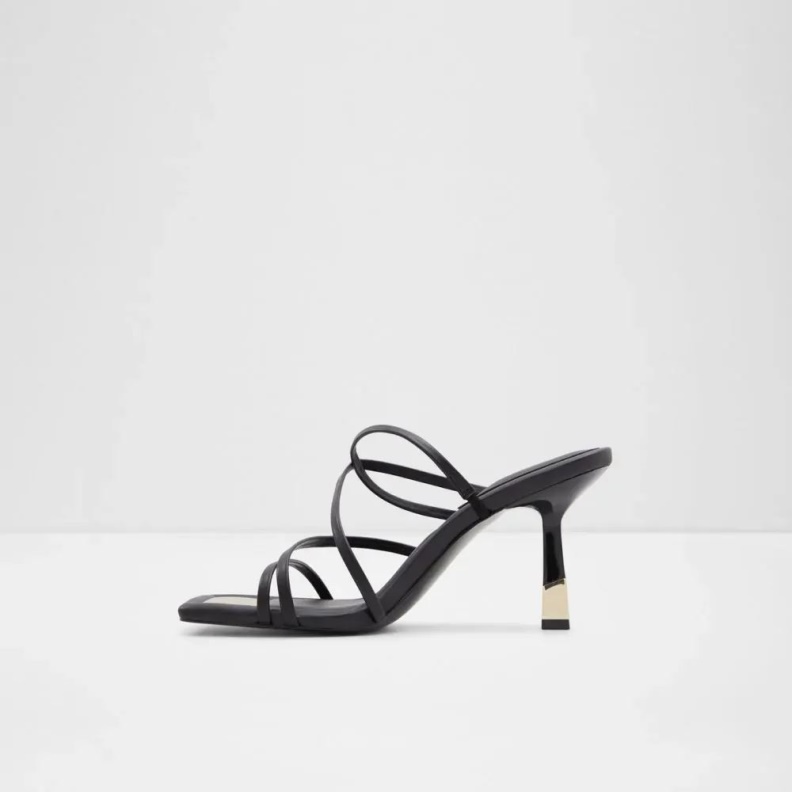 Aldo Black Fashion Aviah Women's Open Toe Heeled Sandal