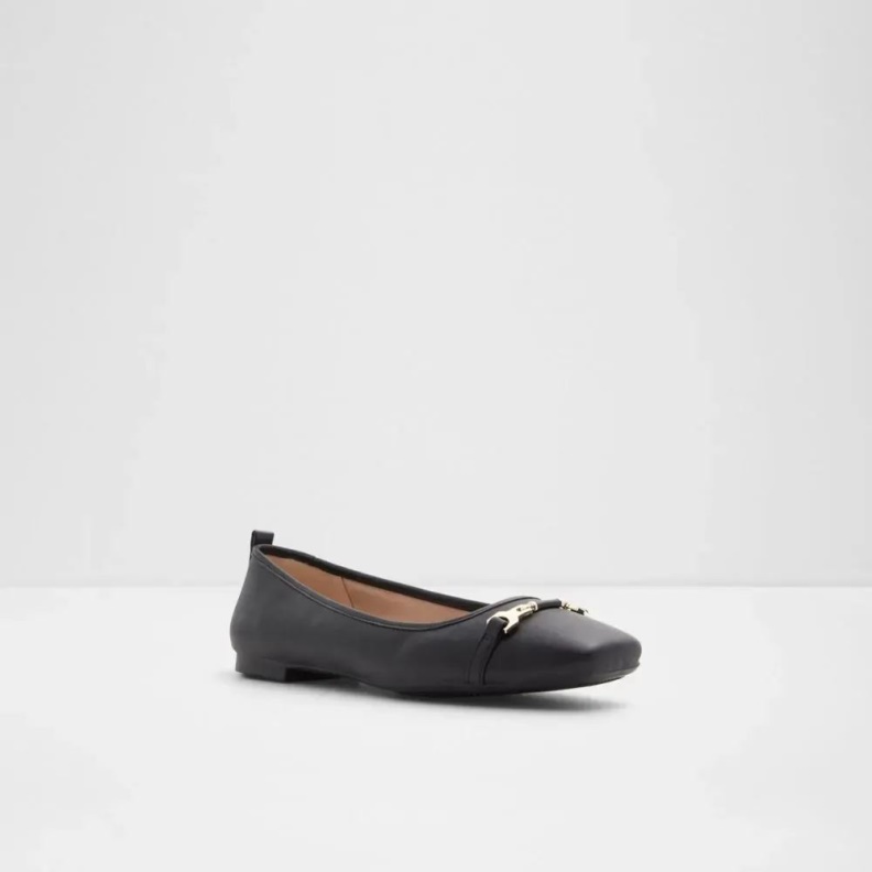Aldo Fashion Ballad Women's Slip On Ballerina Black
