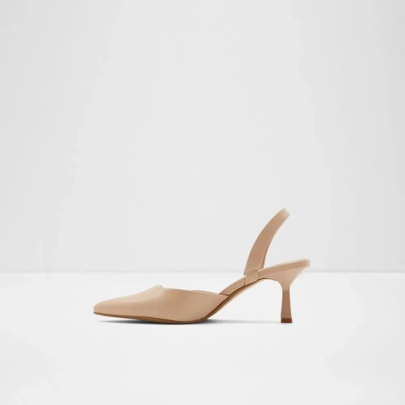 Basanti Women's Sling Back Novelty Heel Bone Aldo Fashion