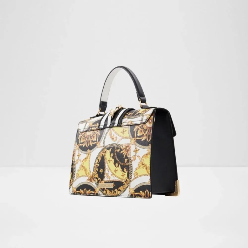 Black-Multi Barob Women's Handbag Top Handle Fashion Aldo
