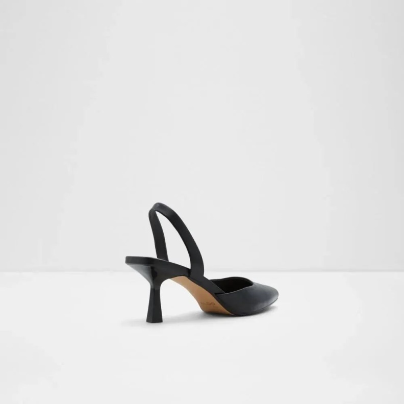 Fashion Black Aldo Basanti Women's Sling Back Novelty Heel