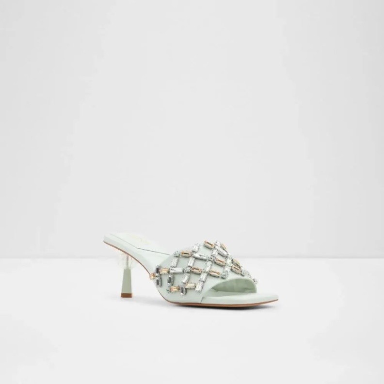Fashion Light Green Berna Women's Slip On Sandal Aldo