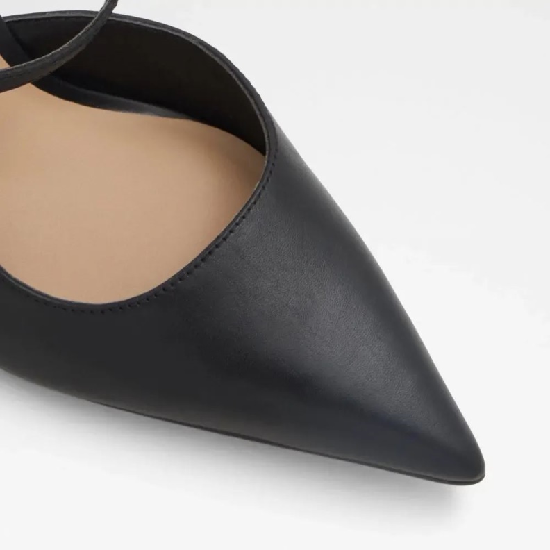 Fashion Black Aldo Brunette Women's Strappy Heeled Shoe
