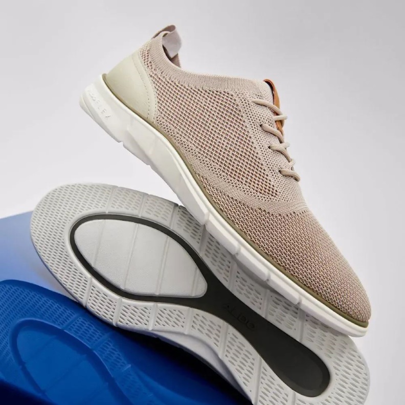 Light Grey Bruge Men's Lace Up Casual Shoe Aldo Fashion