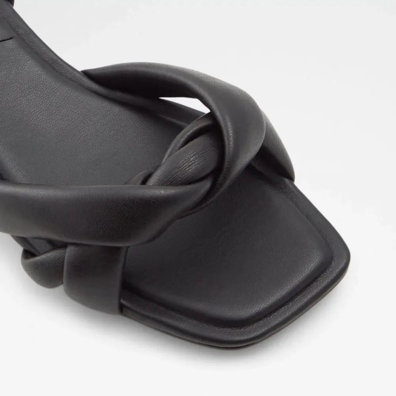 Aldo Black Fashion Buttercupp Women's Open Toe Sling Back Sandal