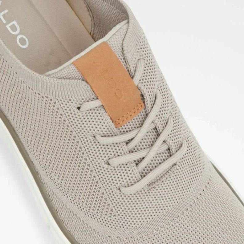 Aldo Fashion Light Grey Bruge Men's Low Top Sneaker