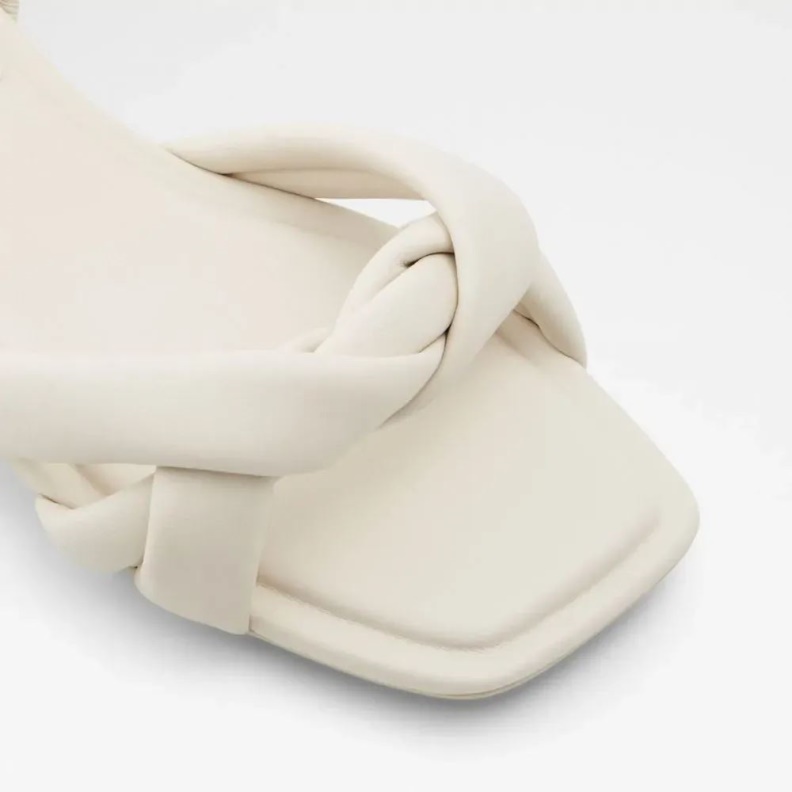 Other White Buttercupp Women's Open Toe Sling Back Sandal Fashion Aldo