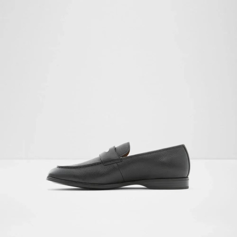 Black Byron Men's Slip-On Almond Toe Loafer Aldo Fashion