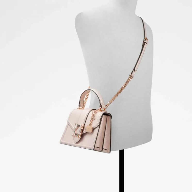 Aldo Fashion Calaver Women's Premium Handbag Light Pink