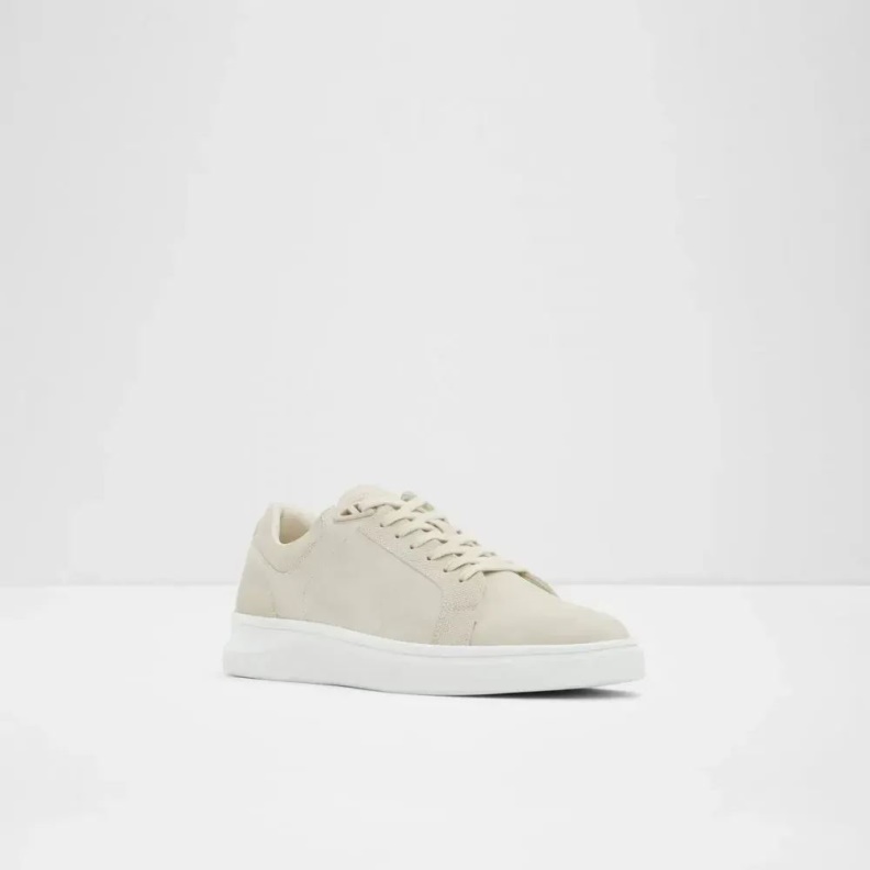 Beige Aldo Fashion Caecien Men's Low Top Sneaker