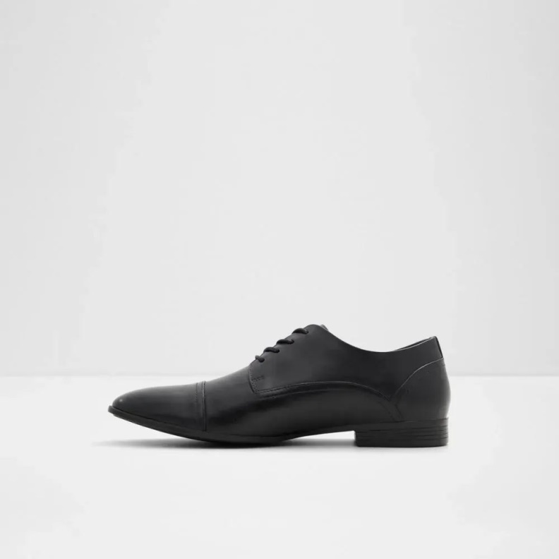 Fashion Black Aldo Cadigok Men's Lace Up Oxford Shoe