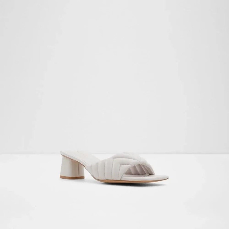 Aldo Fashion Celesta Women's Low Block Heel Sandal Other Grey