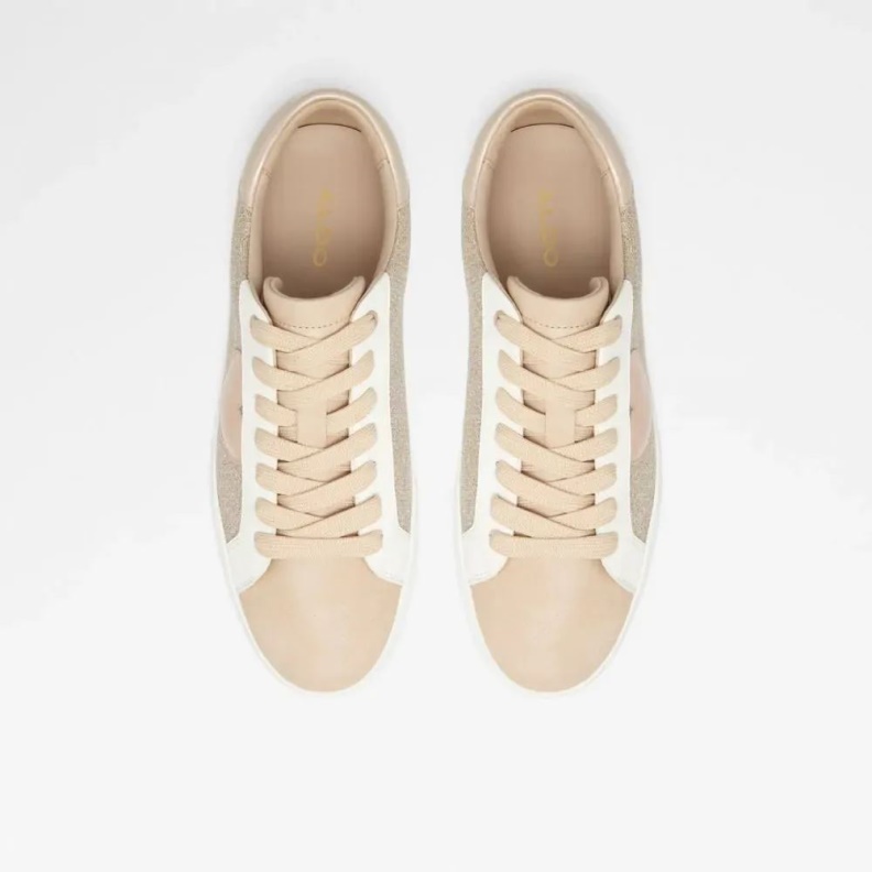Aldo Gold Fashion Chaus Women's Lace-Up Sneaker