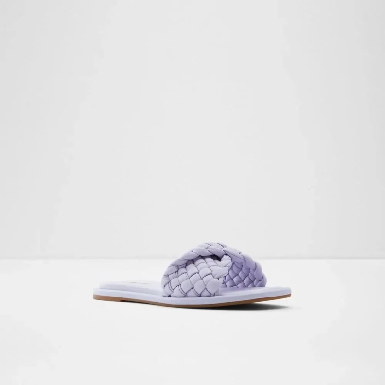Chicago Women's Flat Slip-On Sandal Fashion Aldo Purple