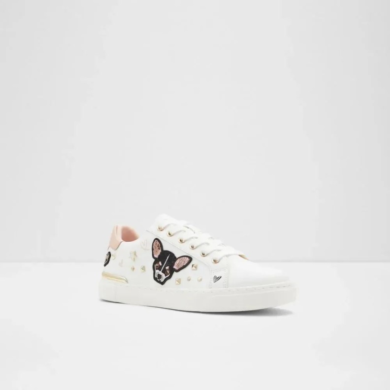 White Aldo Fashion Chicou Women's Low Top Sneaker