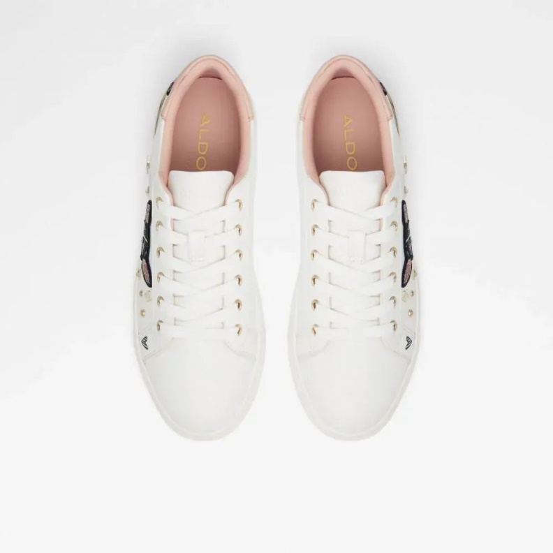 White Aldo Fashion Chicou Women's Low Top Sneaker