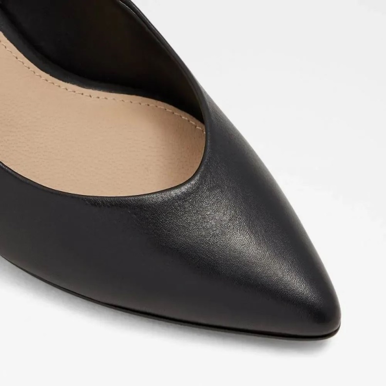 Fashion Aldo Civet Women's Pointed Toe Block Heel Sandal Black