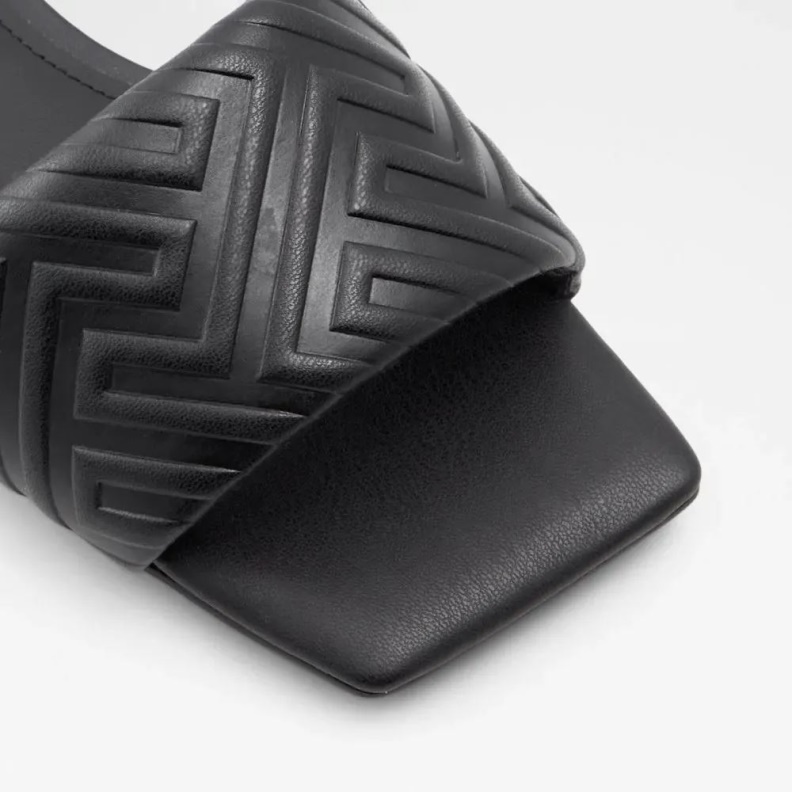 Black Cleona Women's Flat Heeled Sandal Fashion Aldo