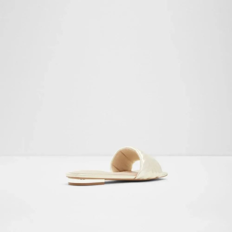 Fashion Gold Aldo Cleona Women's Flat Heeled Sandal