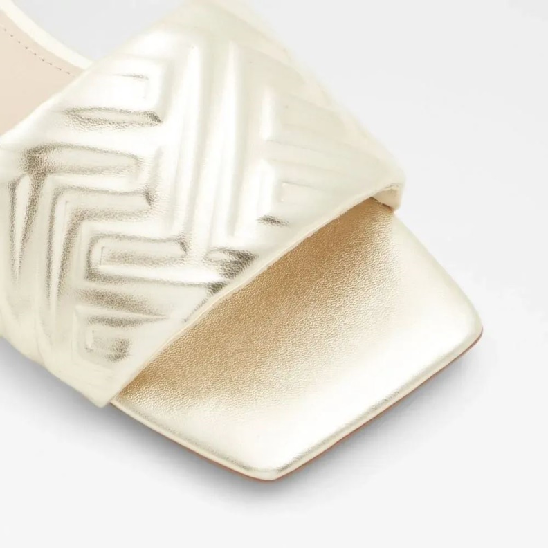 Fashion Gold Aldo Cleona Women's Flat Heeled Sandal