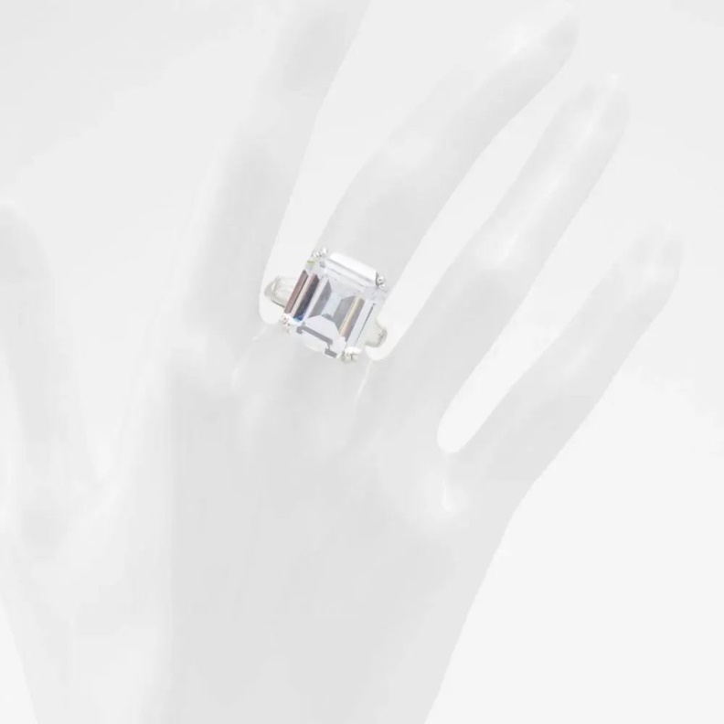 Silver/Clear Multi Cleoon Women's Accessories Ring Fashion Aldo