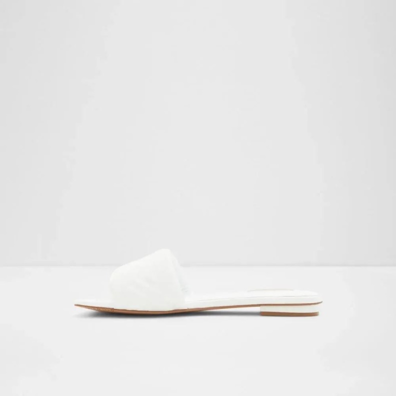 White Fashion Aldo Cleona Women's Flat Heeled Sandal