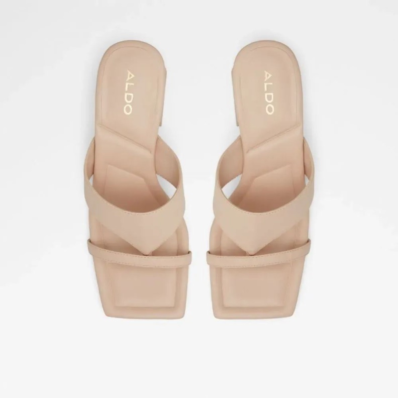 Fashion Light Pink Aldo Coasa Women's Square Toe Block Sandal