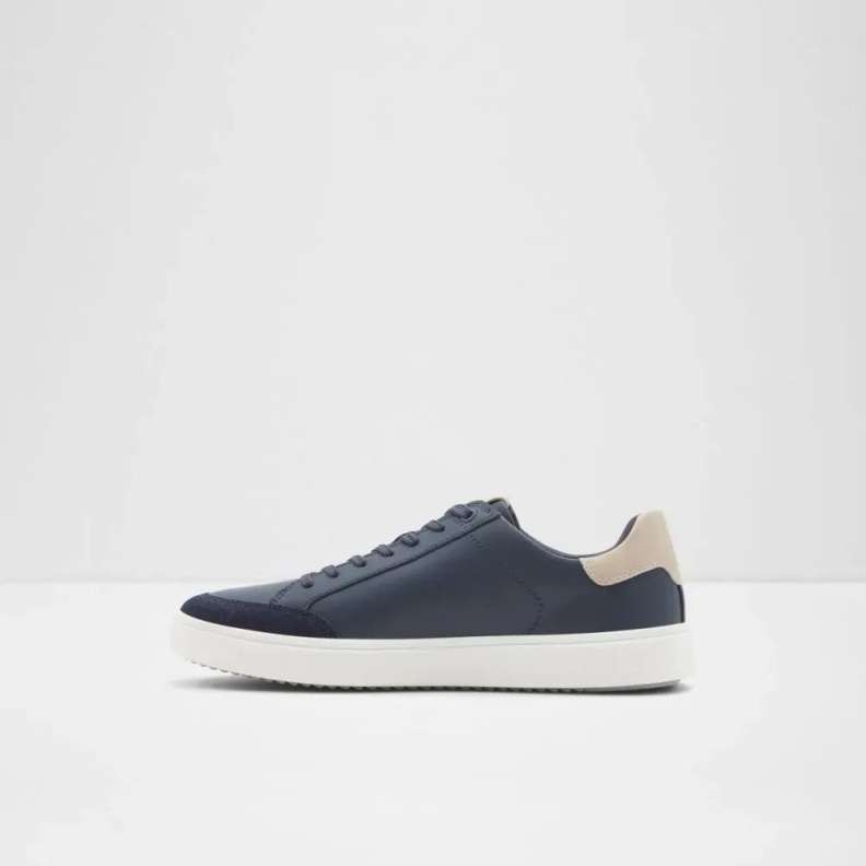 Fashion Navy Courtspec Men's Low Top Sneaker Aldo