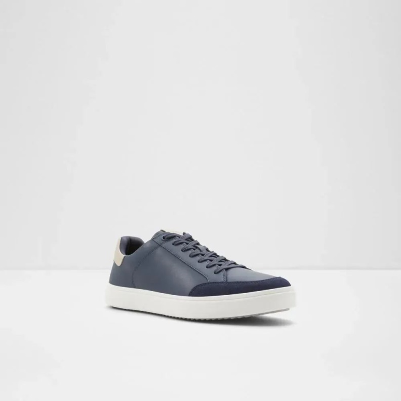 Fashion Navy Courtspec Men's Low Top Sneaker Aldo