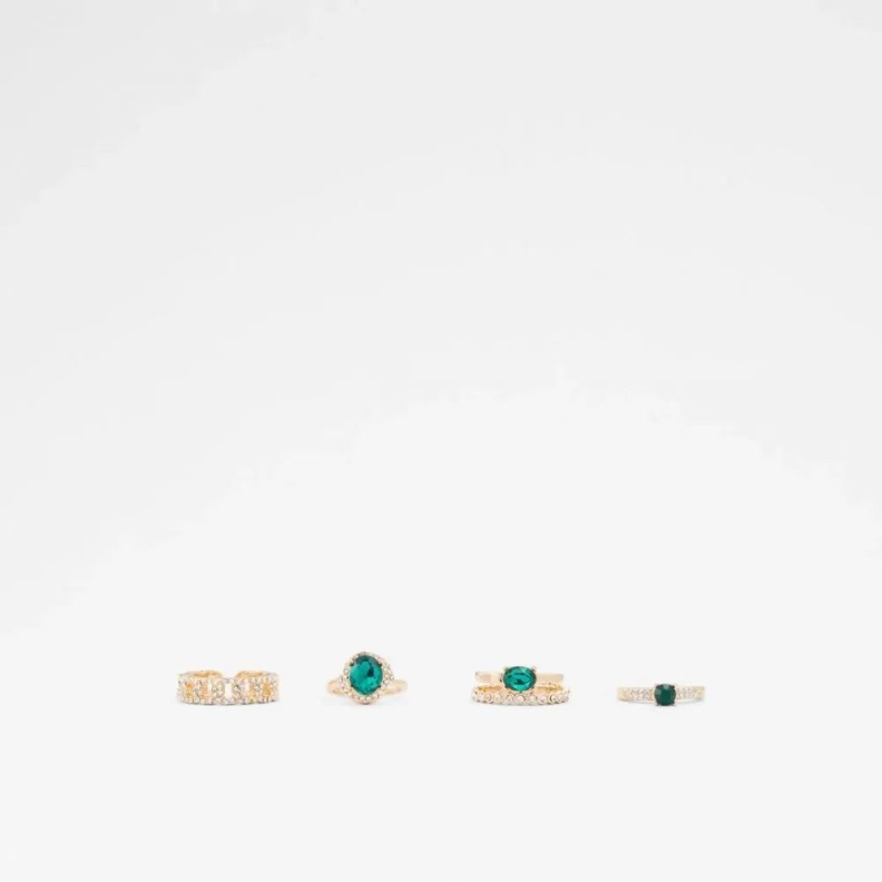 Crohatlan Women's Accessories Ring Aldo Fashion Dark Green