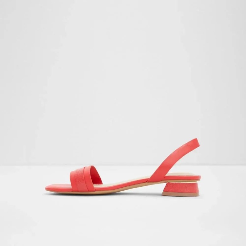 Fashion Red Aldo Crescenta Women's Slip-On Heel Sandal