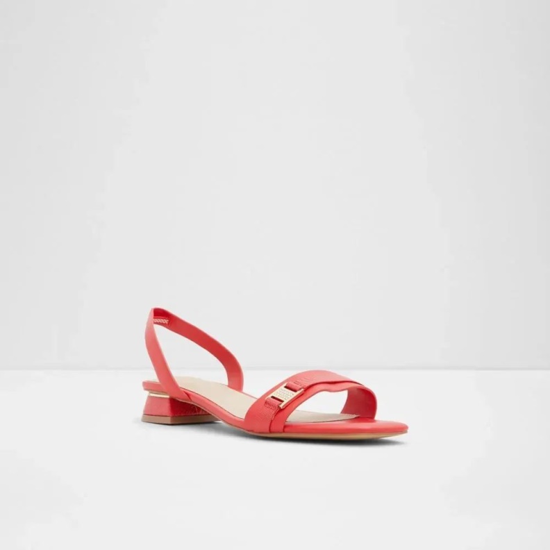 Fashion Red Aldo Crescenta Women's Slip-On Heel Sandal