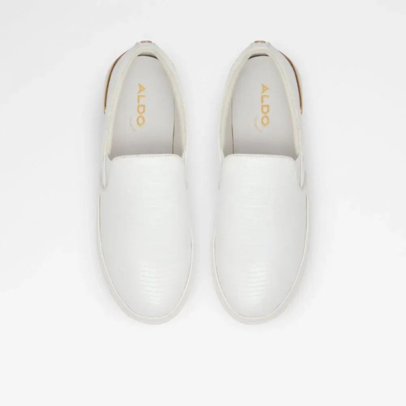 White Aldo Fashion Crendann Women's Low Top Sneaker