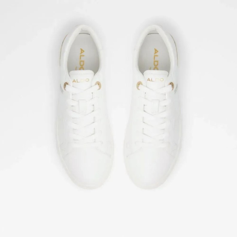 Aldo Daossi Women's Low Top Sneaker White Fashion