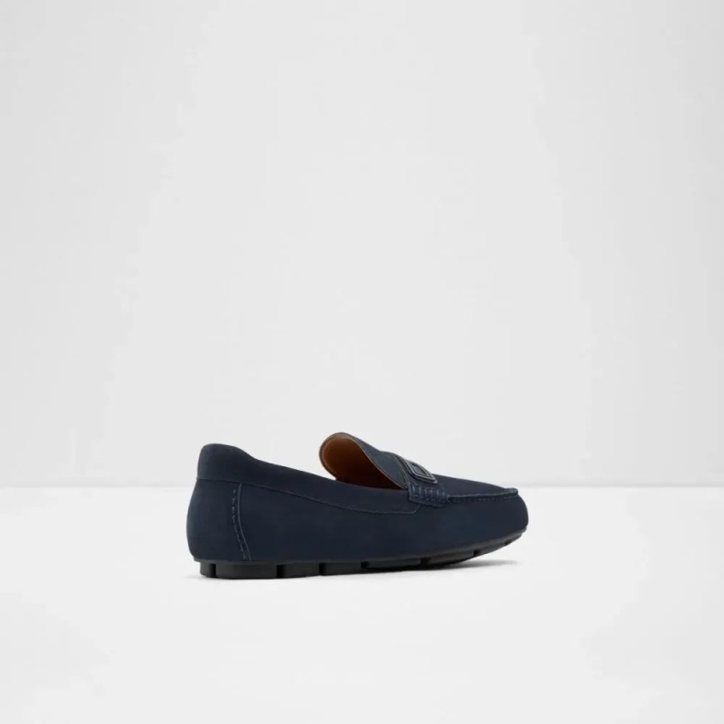 Aldo Darzu Slip-On Round Toe Loafer Navy Fashion