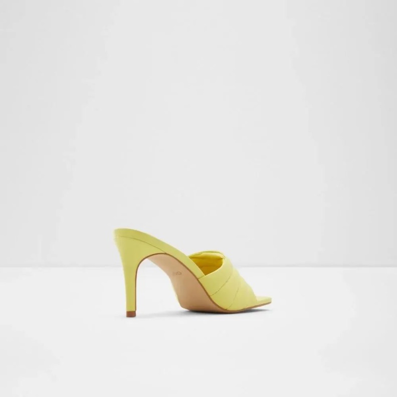 Fashion Bright-Green Daniellita Women's Slide Mid Heel Sandal Aldo