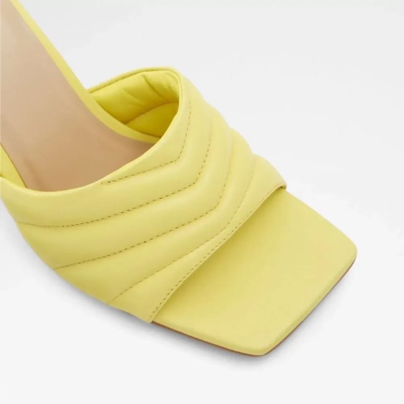 Fashion Bright-Green Daniellita Women's Slide Mid Heel Sandal Aldo