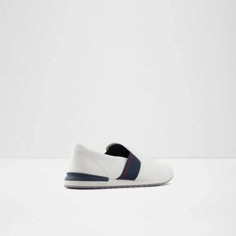 Fashion White Davit Men's Slip-On Sneaker Aldo
