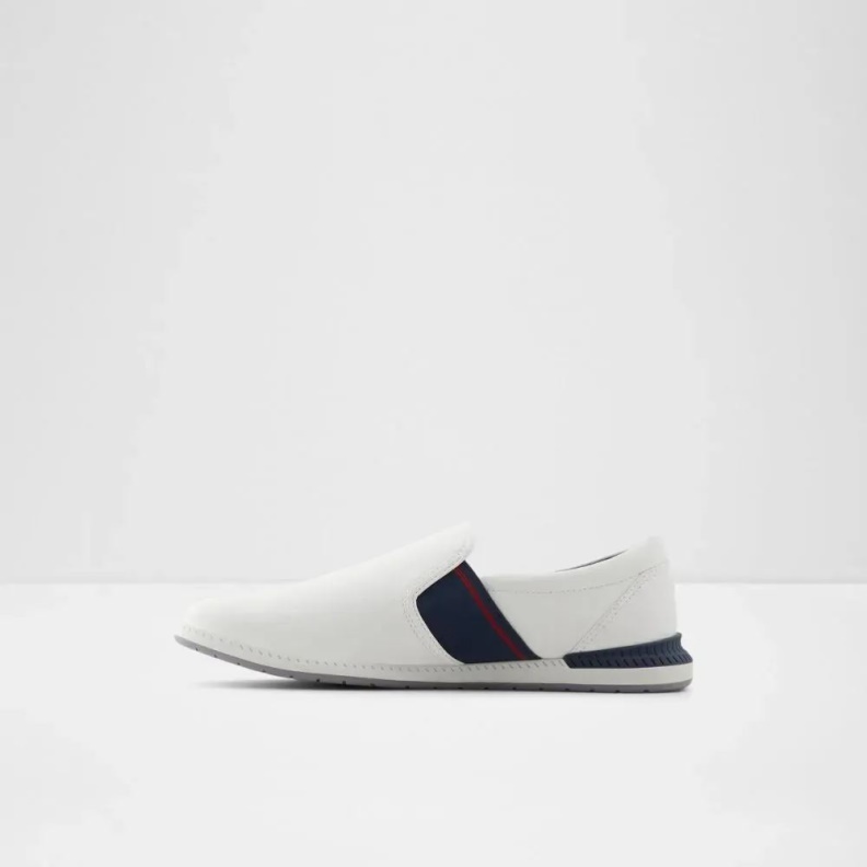 Fashion White Davit Men's Slip-On Sneaker Aldo