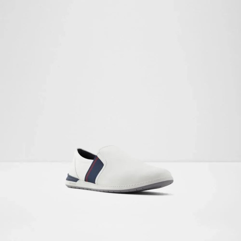 Fashion White Davit Men's Slip-On Sneaker Aldo