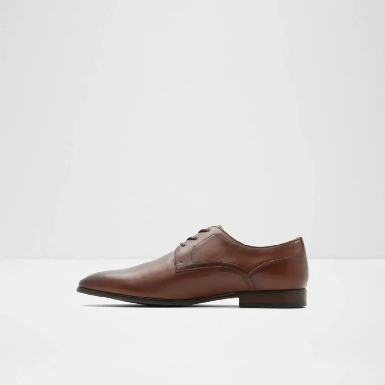 Aldo Fashion Light Brown Delfordflex Men's Lace Up Derby