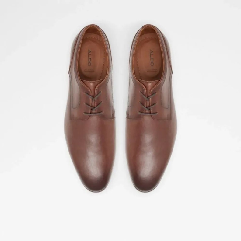 Aldo Fashion Light Brown Delfordflex Men's Lace Up Derby